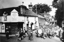 Battle of Britain parade along Grammar School Road