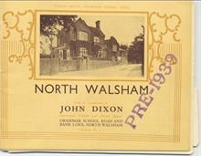 Booklet to advertise John Dixon's estate agents.