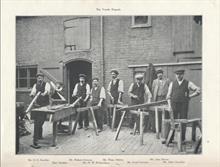 The Carpenters prepare for the Coronation Dinner 1911