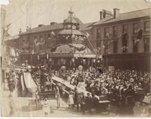 Celebrations for the Golden Jubilee of Queen Victoria in 1887.