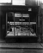 Charles Mace, Photographer 2 Market Place, North Walsham., previously Miss C.L. Peacock, Tobacconist & Walter Joseph, Peacock, Saddler late 20's & 30's