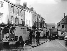 Fire at F. Randell Ltd. 9th February 1976.