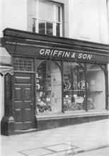 Griffin's Cycle Shop on Market Street, North Walsham.