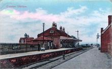 Gunton Station, Southrepps. Built for Lord Suffield, Gunton Hall, when the G.E.R. railway was built across his land.