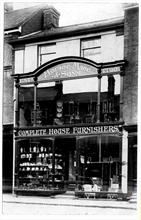 Horace Mace & Sons, 7 Market Place, North Walsham. Furniture Makers.