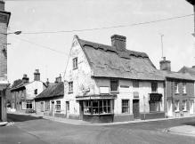 Jack Hall's Florists at the bottom of North Walsham Market Place.