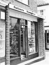 Leeders Stationery Shop in North Walsham Market Place