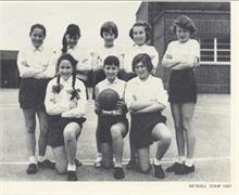 Manor Road Primary school Netball Team 1961.