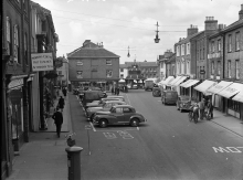 Market Place in 1950s - Top End Looking Towards Bottom