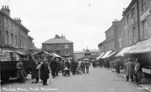 Market Place, North Walsham. 1940s.