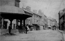 Market Place, North Walsham, looking east. Photo G.McLean