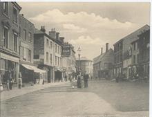 Market Place North Walsham, looking east.
