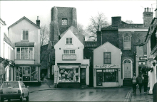 Market Street in November 1988