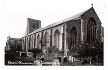 North Walsham Church Postcard 1915.