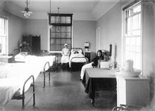 Hospital Ward at  at North Walsham Cottage Hospital