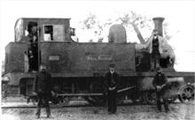 The North Walsham locomotive