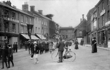 North Walsham Market Place. c1909.