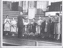 North Walsham W.I.Choir.