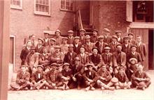 Staff of William A. Hicks, builders & contractors, Bacton Road, North Walsham