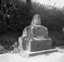 The Stump Cross, Norwich Road, North Walsham, monument to the Peasants' Revolt of 1381.