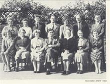 Teaching Staff, Manor Road Primary School 1962.