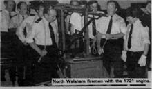 Volunteer Firemen undertake the Restoration of North Walsham's 1721 Newsham Fire Engine.