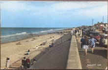 Walcott seafront old postcard.