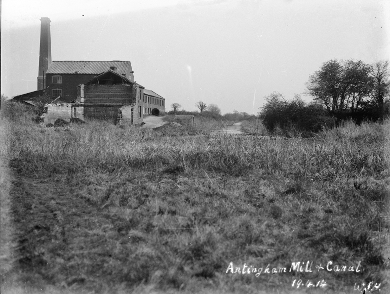 Photograph. Antingham Bone Mill. (North Walsham Archive).