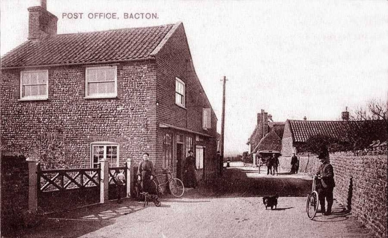 Photograph. Bacton Post Office (North Walsham Archive).