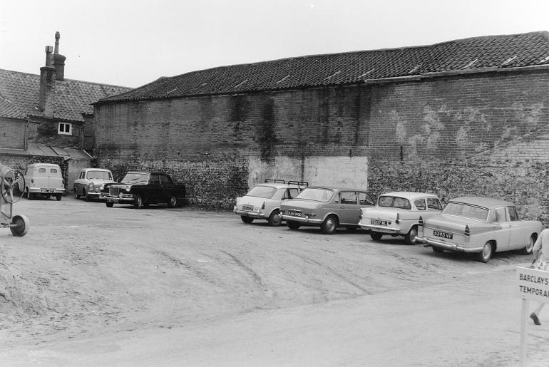Photograph. Bank Loke, North Walsham (North Walsham Archive).