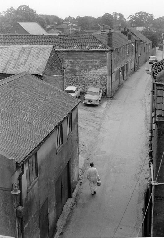 Photograph. Bank Loke, North Walsham (North Walsham Archive).