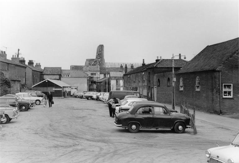 Photograph. Bank Loke, North Walsham (North Walsham Archive).