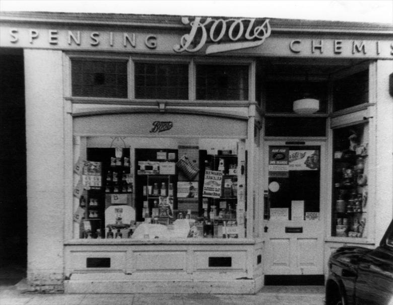 Photograph. Boots Chemists,, 11 Market Place, North Walsham. (North Walsham Archive).