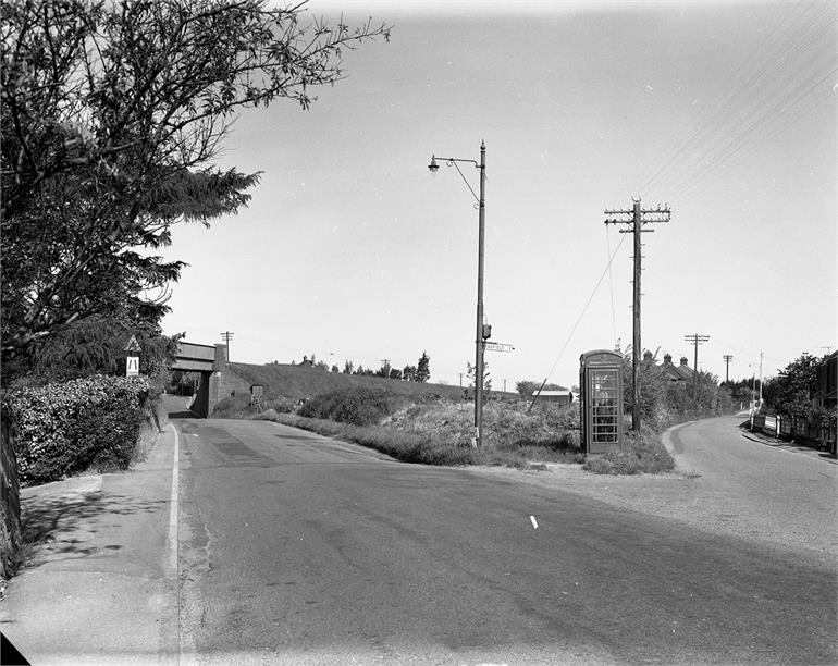 Photograph. Bradfield Road and Cromer Road, North Walsham (North Walsham Archive).
