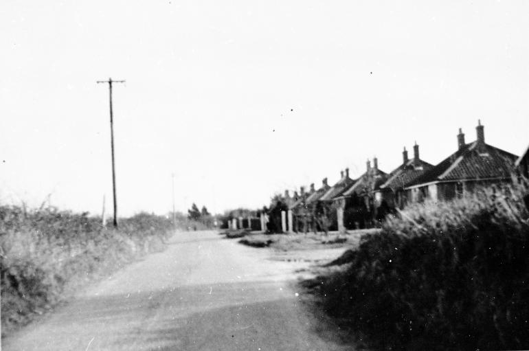 Photograph. Bradfield Road, North Walsham (North Walsham Archive).