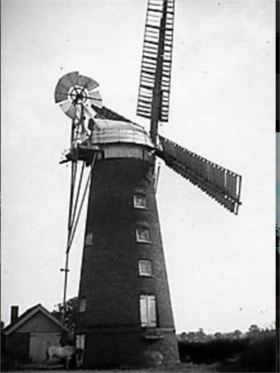 Photograph. Briggate Mill (North Walsham Archive).