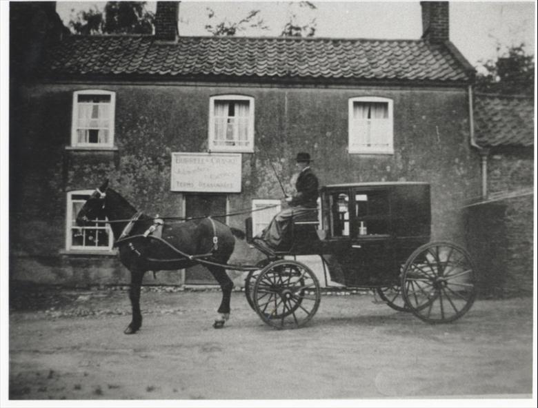 Photograph. Burrell and Craske Jobmaster and Carrier 48 Bacton Road (North Walsham Archive).