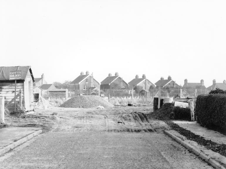 Photograph. Burton Avenue, North Walsham (North Walsham Archive).