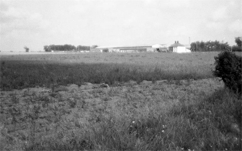 Photograph. Crane Freuhauf viewed from Aylsham Road, North Walsham. 1971. (North Walsham Archive).