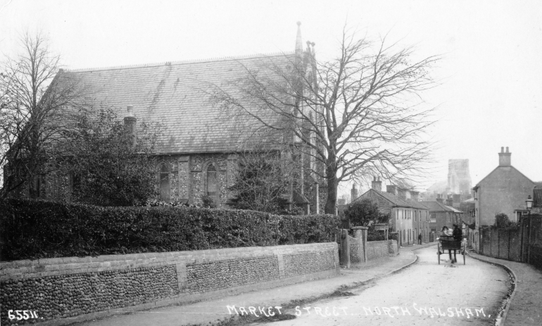 Photograph. Cromer Road, North Walsham (North Walsham Archive).