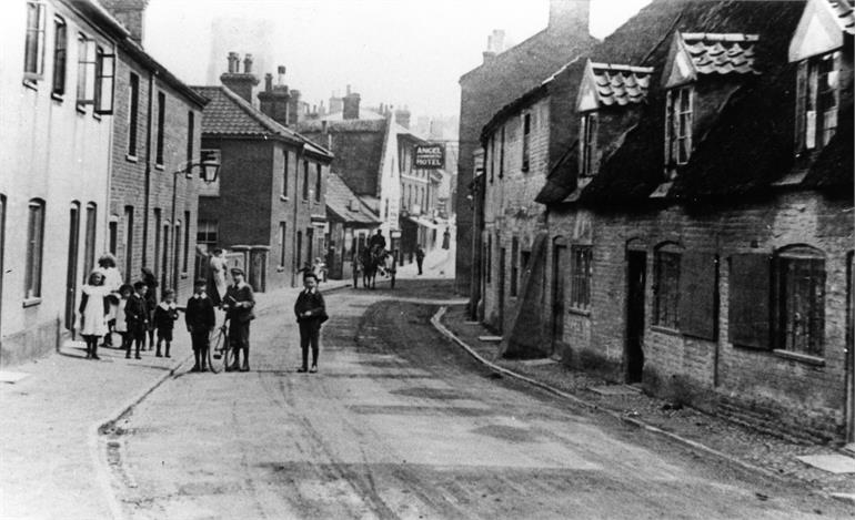 Photograph. Cromer Road, North Walsham (North Walsham Archive).