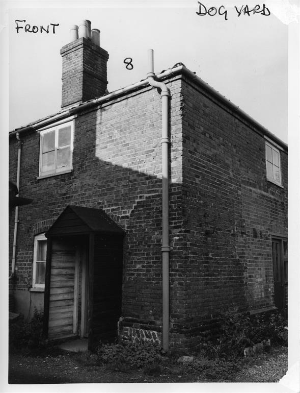 Photograph. Dog Yard, North Walsham. 3rd November 1960. (North Walsham Archive).