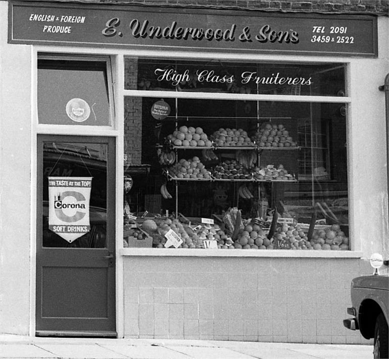 Photograph. E. Underwood & Sons Fruiters 1960s (North Walsham Archive).
