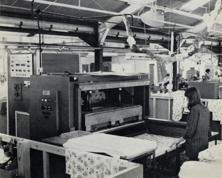 Photograph. East Coast Plastics factory 1970s (North Walsham Archive).