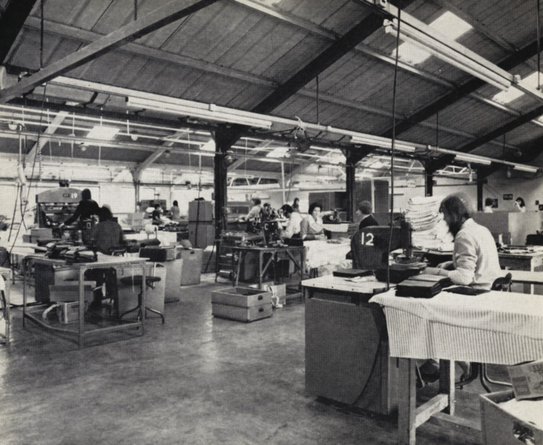 Photograph. East Coast Plastics factory (North Walsham Archive).