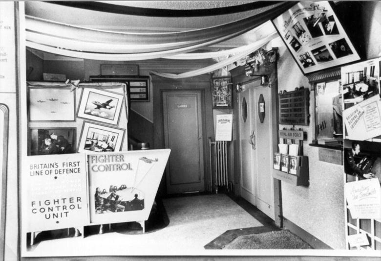 Photograph. Foyer of the Regal Cinema, New Road, North Walsham (North Walsham Archive).