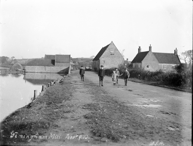 Photograph. Gimingham Mill (North Walsham Archive).