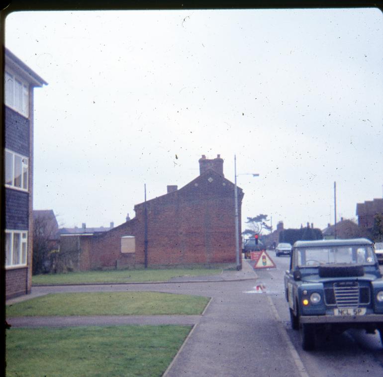 Photograph. Hall Lane, North Walsham (North Walsham Archive).