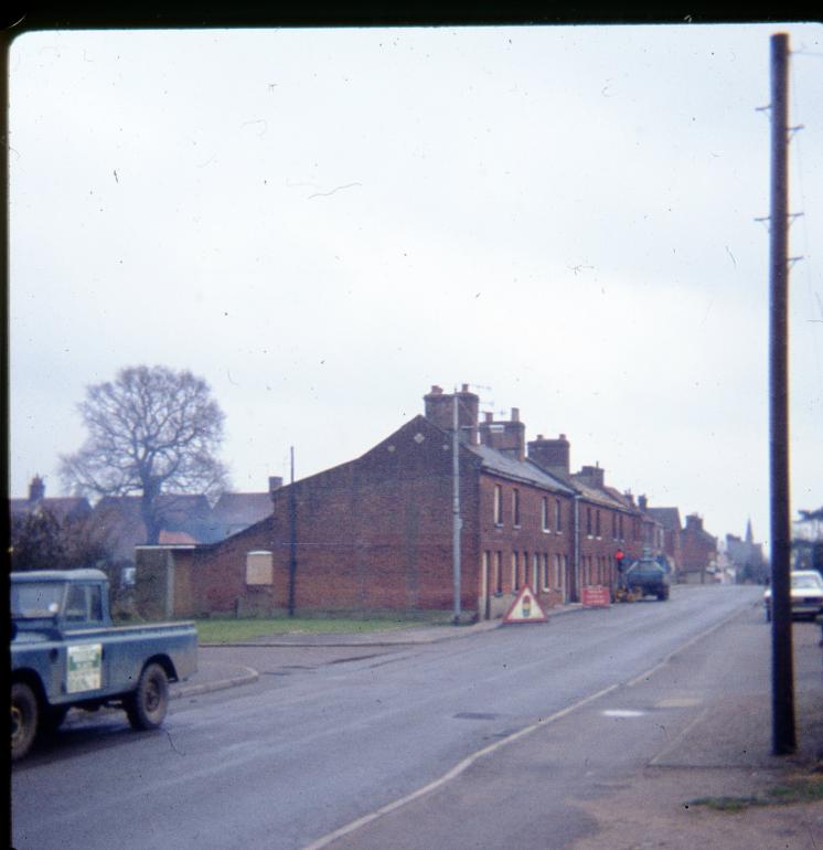 Photograph. Hall Lane, North Walsham (North Walsham Archive).