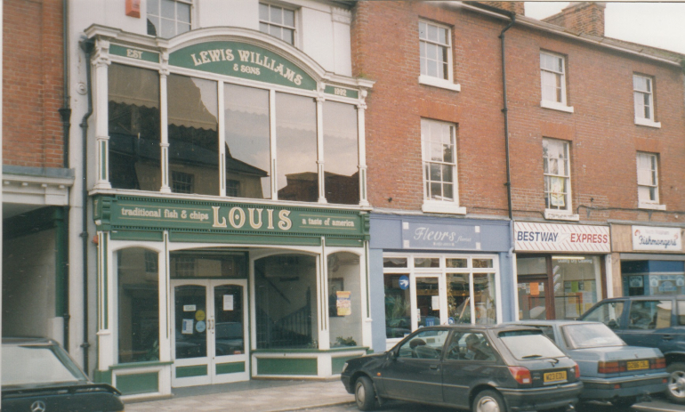 Photograph. Louis Traditional Fish & Chips (North Walsham Archive).